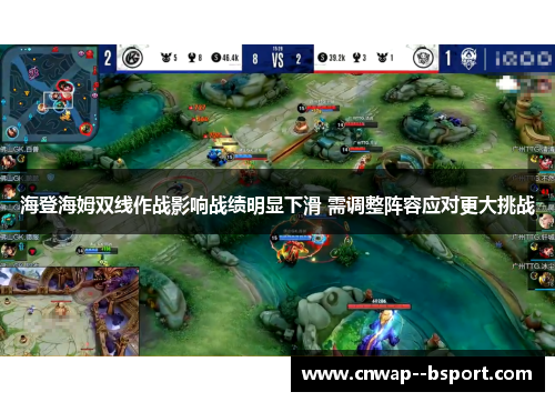 海登海姆双线作战影响战绩明显下滑 需调整阵容应对更大挑战