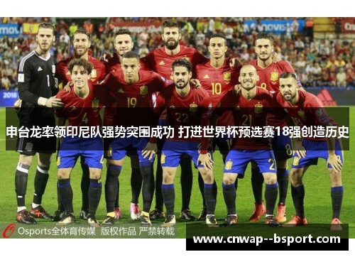 申台龙率领印尼队强势突围成功 打进世界杯预选赛18强创造历史